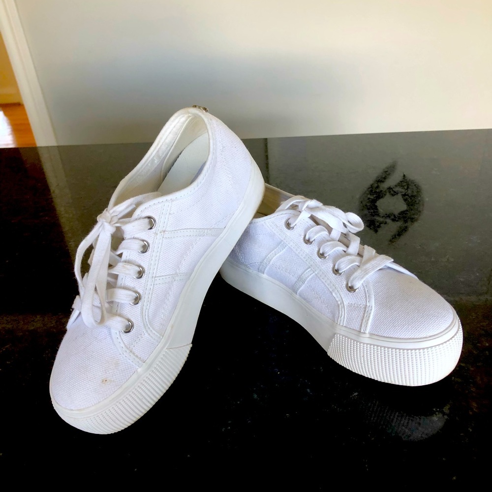 Steve Madden White Sneakers